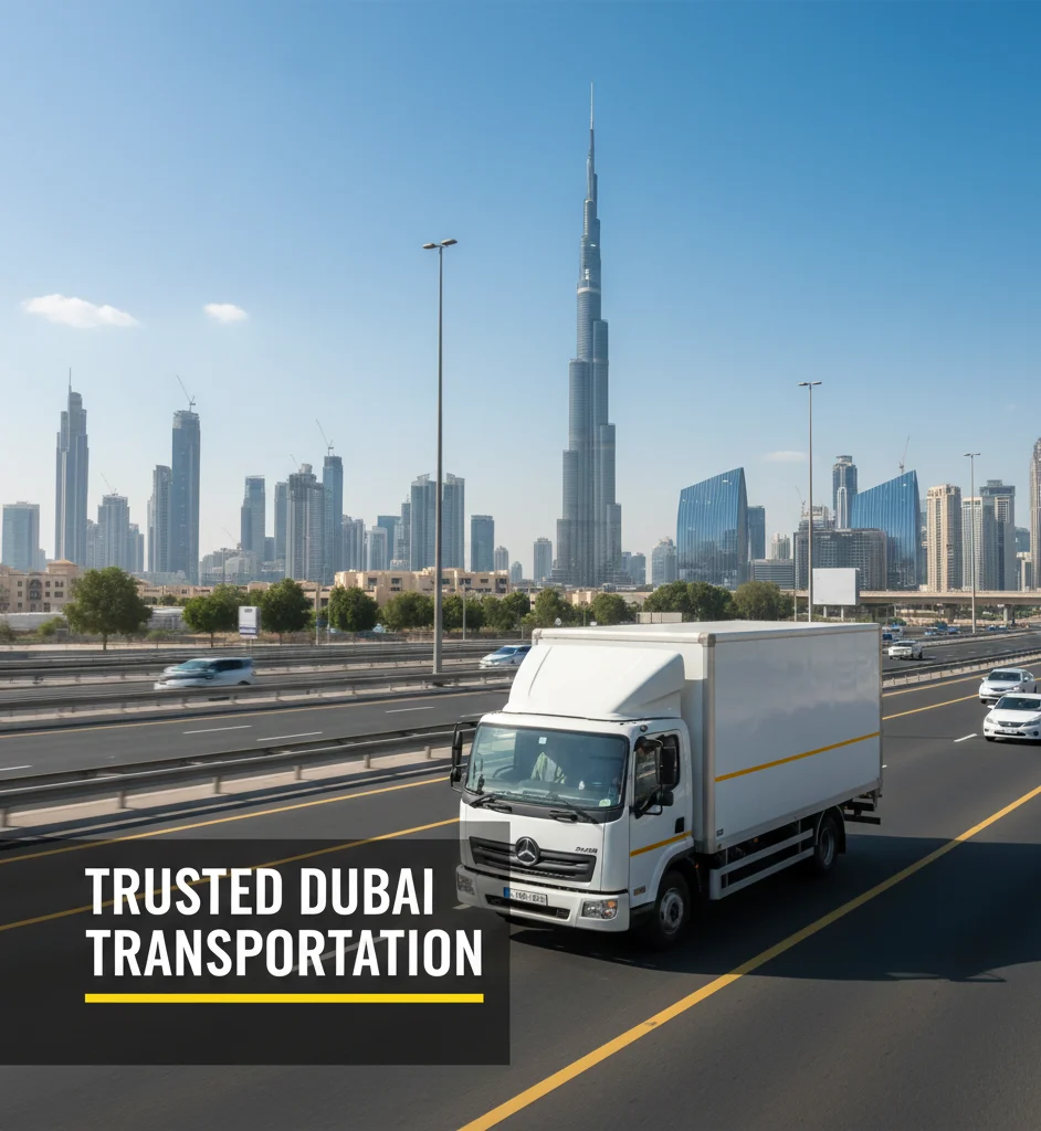 truck rental in Dubai. Dubai transportation company.